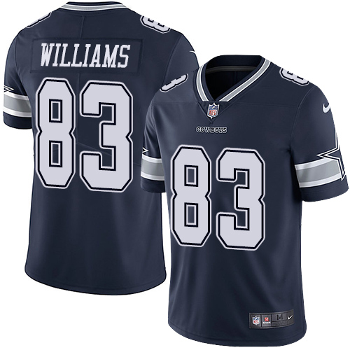 Nike Cowboys #83 Terrance Williams Navy Blue Team Color Men's Stitched NFL Vapor Untouchable Limited Jersey